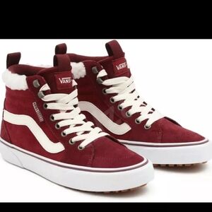 Vans Women's Filmore Hi Vansgu Suede HiTop Platform Sneaker Port Royale Size 9.5